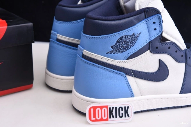 Rep MAX OG Obsidian 1 555088-140 High Retro Air Jordan 0810